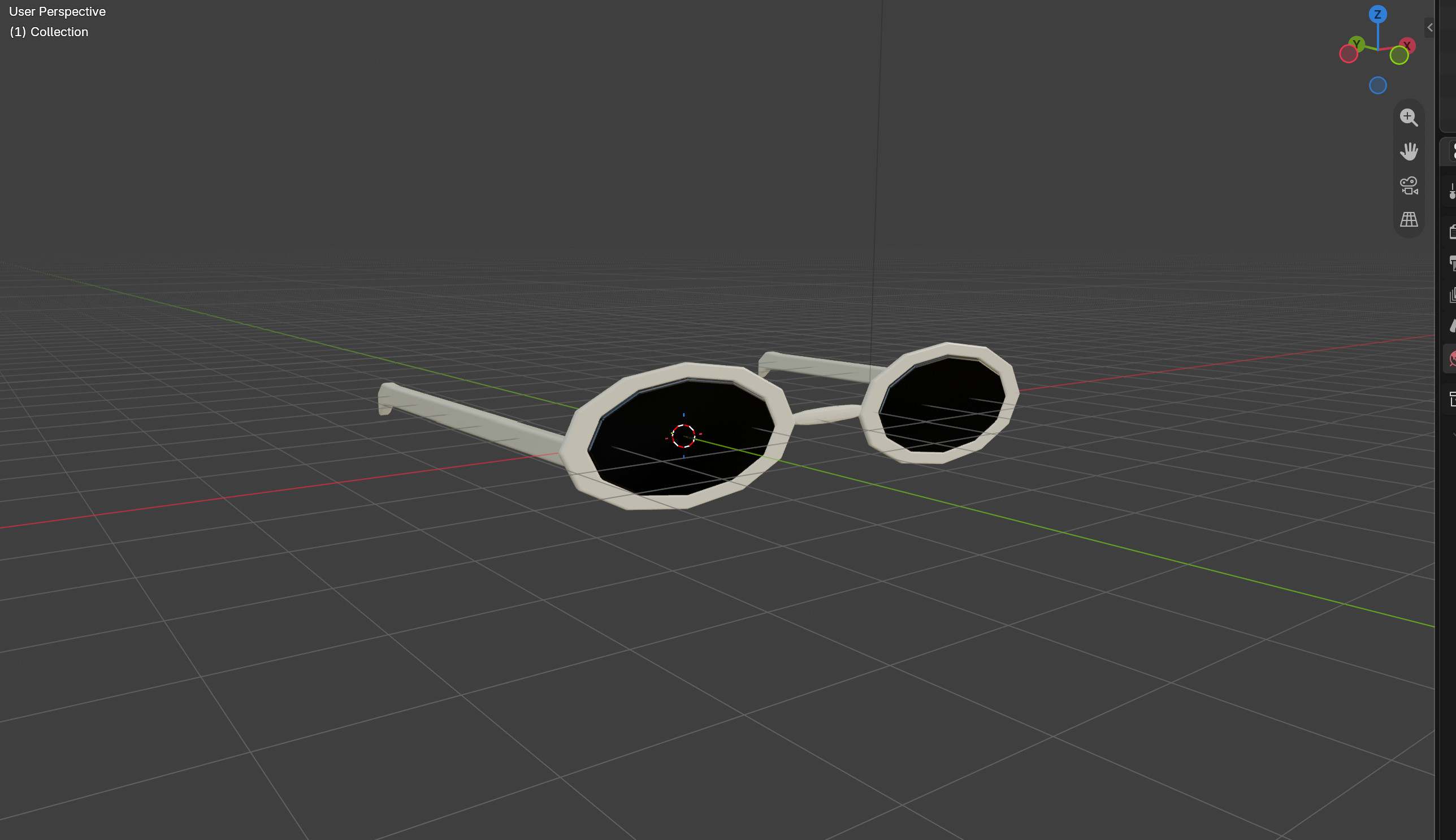 Final Sunglasses in Blender